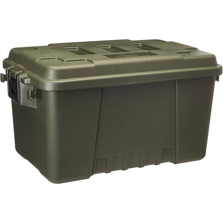 Plano Storage Wheeled Trunk for $38 Plano Storage Wheeled Trunk for $38