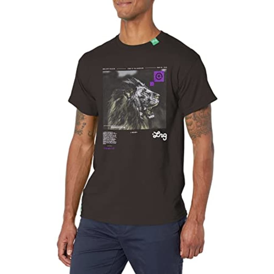 LRG Men's Research Collection Logo T-Shirt, Black, XL for $10 LRG Men's Research Collection Logo T-Shirt, Black, XL for $10