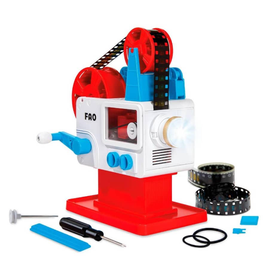 FAO Schwarz DIY Cinema Retro Film Projector for $11 FAO Schwarz DIY Cinema Retro Film Projector for $11