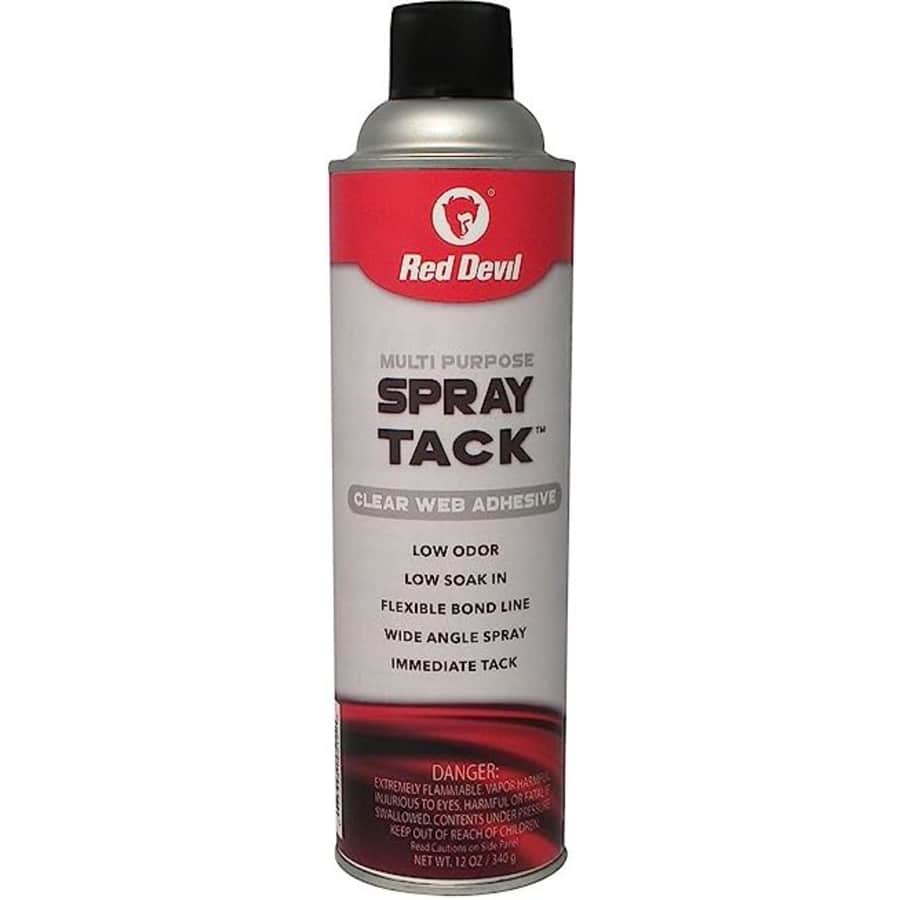 Red Devil Multi-Purpose Spray Tack 12-oz. Adhesive for $11 Red Devil Multi-Purpose Spray Tack 12-oz. Adhesive for $11