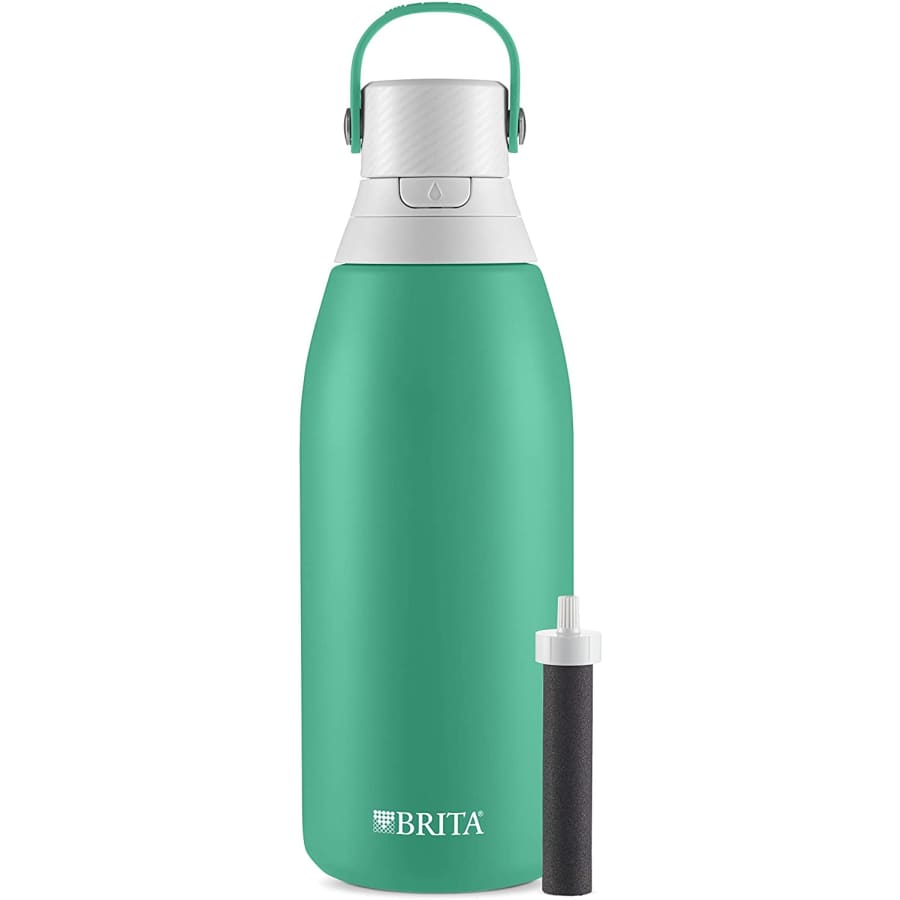 Brita Premium 32-oz. Insulated Stainless Steel Filtering Bottle for $64 Brita Premium 32-oz. Insulated Stainless Steel Filtering Bottle for $64
