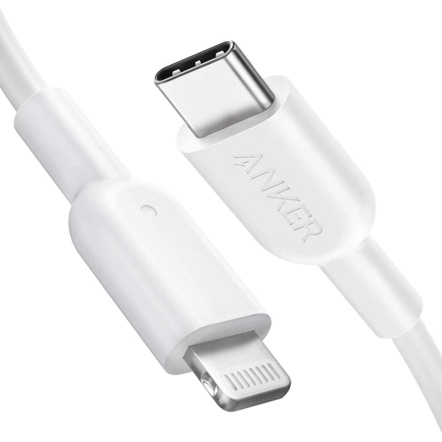 Anker iPhone 12 Charger Lightning Cable for $15