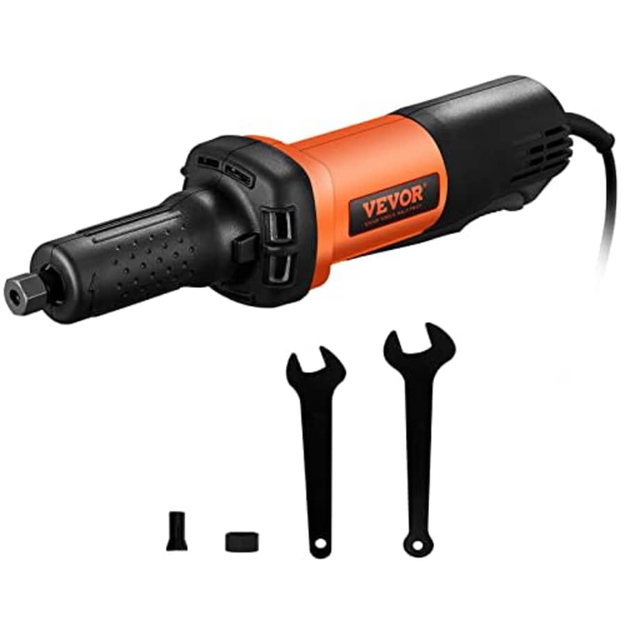 VEVOR Die Grinder, 1/4" Collet Variable Speed (7000-30000RPM), Heavy Duty Electric, Ergonomic Grip for $52 VEVOR Die Grinder, 1/4" Collet Variable Speed (7000-30000RPM), Heavy Duty Electric, Ergonomic Grip for $52