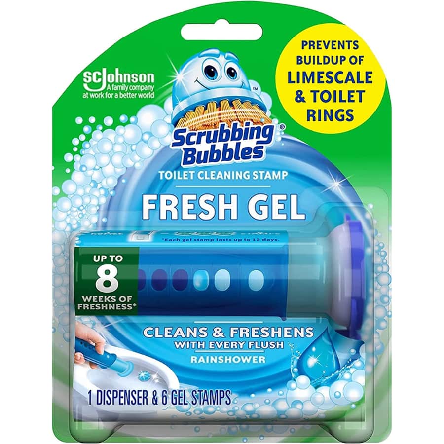 Scrubbing Bubbles Toilet Bowl Cleaning Gel Starter Kit for $6 Scrubbing Bubbles Toilet Bowl Cleaning Gel Starter Kit for $6