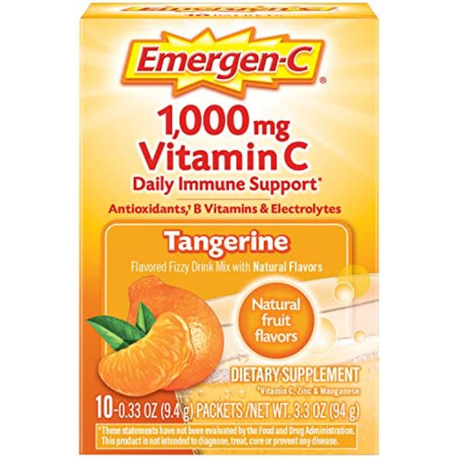 Emergen-C 1000mg Vitamin C Powder, with Antioxidants, B Vitamins and Electrolytes, Vitamin C for $15