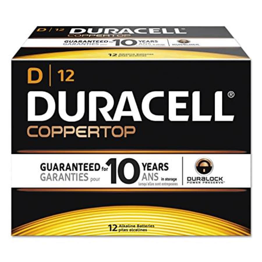 Duracell - Duracell Alkaline Batteries D-Size Alkaline Duracellbattery: 243-Mn1300 - d-size for $42