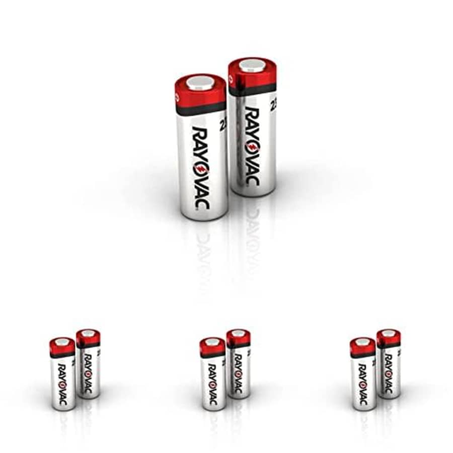 Rayovac 12V Batteries, Keyless 12 Volt Battery Alkaline, 2 Count (Pack of 4) for $38