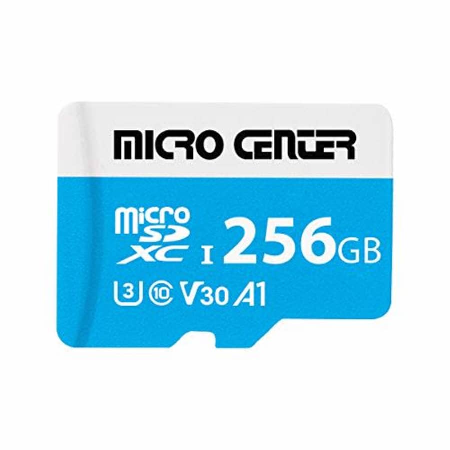 Inland Micro Center Premium 256GB microSDXC Card, Nintendo-Switch Compatible Micro SD Card, UHS-I C10 U3 for $22 Inland Micro Center Premium 256GB microSDXC Card, Nintendo-Switch Compatible Micro SD Card, UHS-I C10 U3 for $22