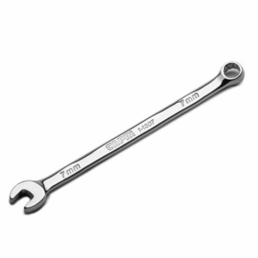 Capri Tools Combination Wrench, 12 Point, Metric (7 mm) for $7 Capri Tools Combination Wrench, 12 Point, Metric (7 mm) for $7