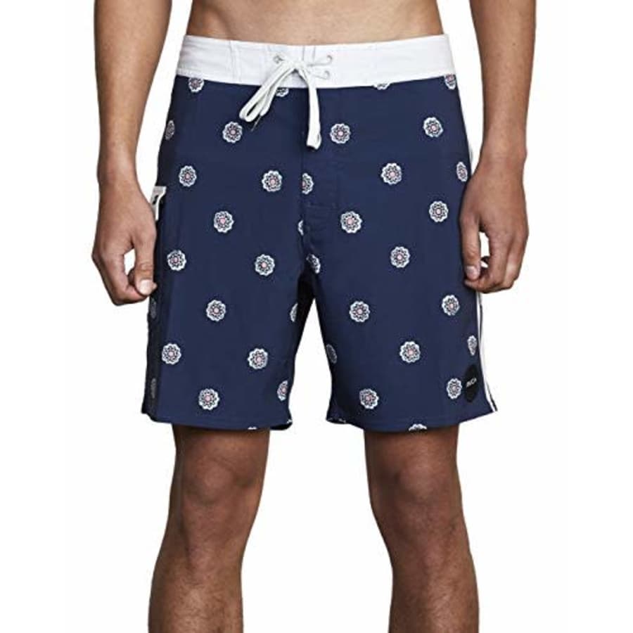 RVCA Men Restless Trunk Blue 28 for $32