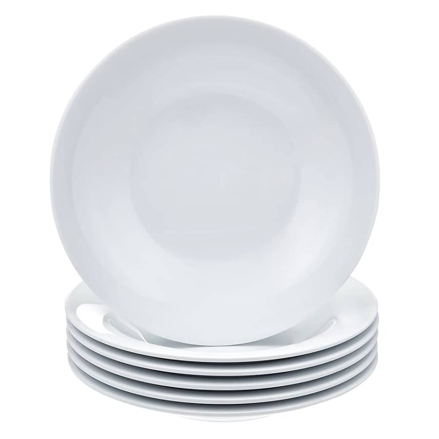 AmazonCommercial 9.25" Melamine Spaghetti Bowl 6-Pack for $29