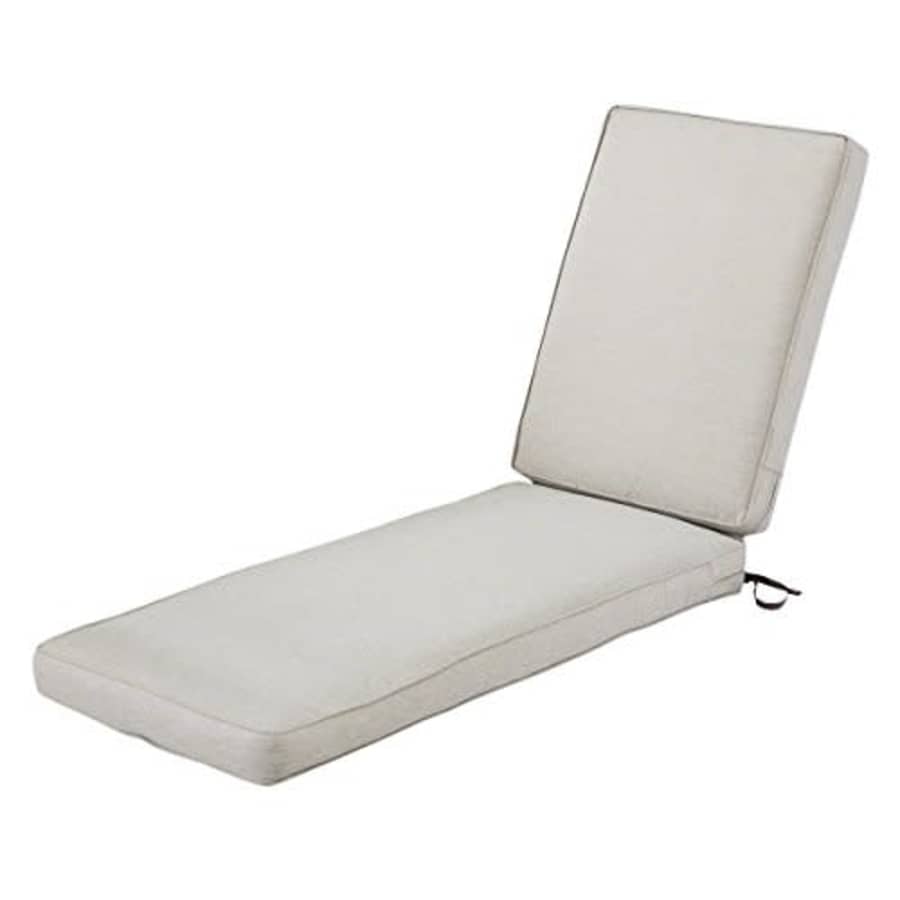 Classic Accessories Montlake FadeSafe Water-Resistant 72 x 21 x 3 Inch Outdoor Chaise Lounge for $125