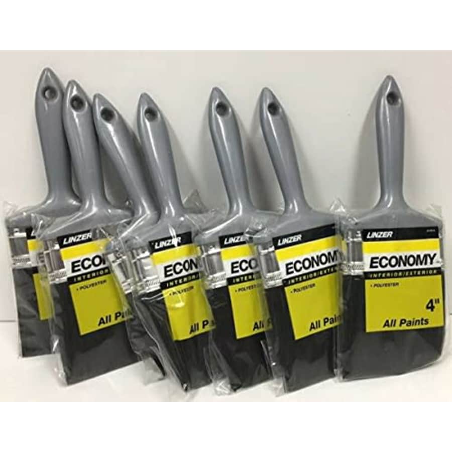 Linzer Products 3179-0400 4" Solid Polyester Utility Paint Brush for $37