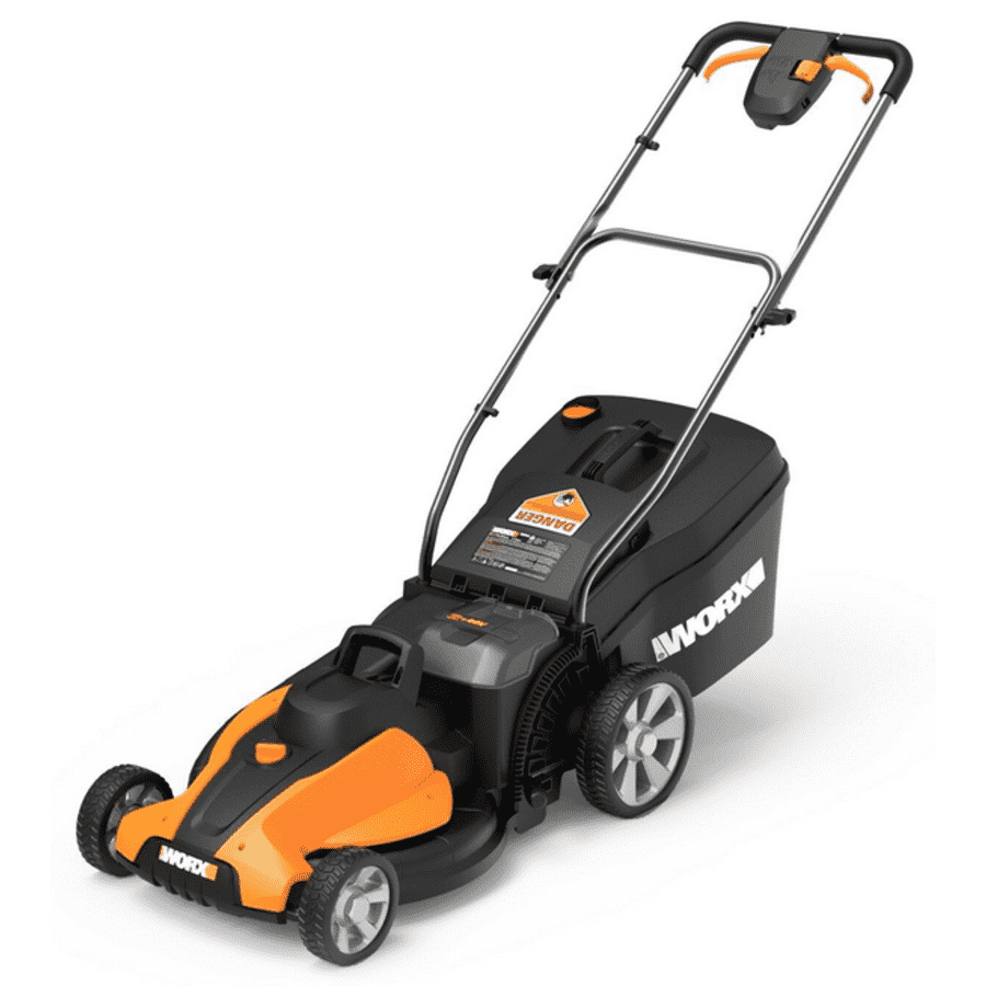 Worx 2x20V 17" 4Ah Cordless Lawn Mower w/ Mulching & Intellicut for $221 in cart