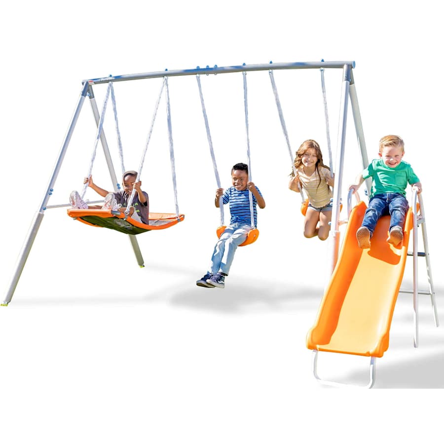 Sportspower Gladstone Metal Swing Set for $250