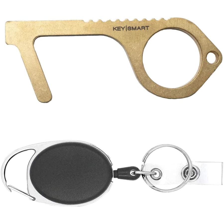 KeySmart CleanKey Antimicrobial Brass Hand Tool for $9 KeySmart CleanKey Antimicrobial Brass Hand Tool for $9