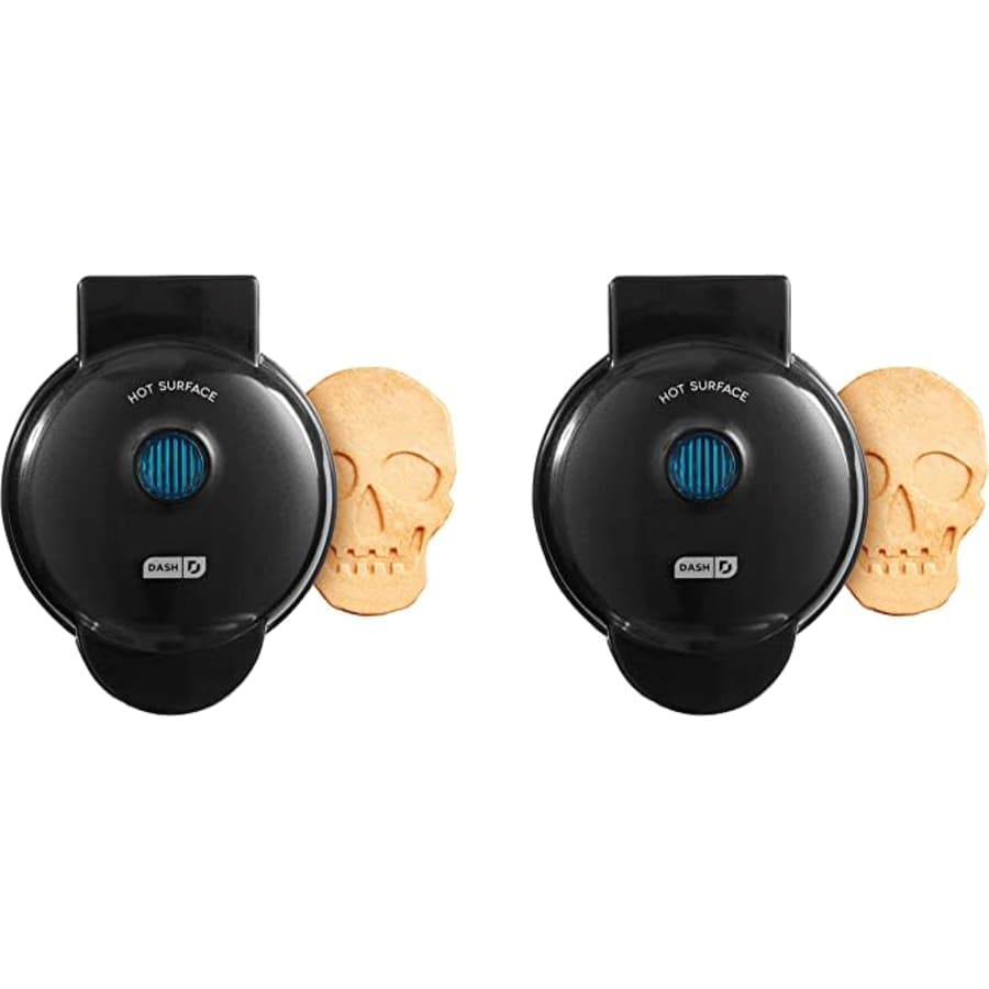 Dash Halloween Mini Waffle Maker 2-Pack for $24