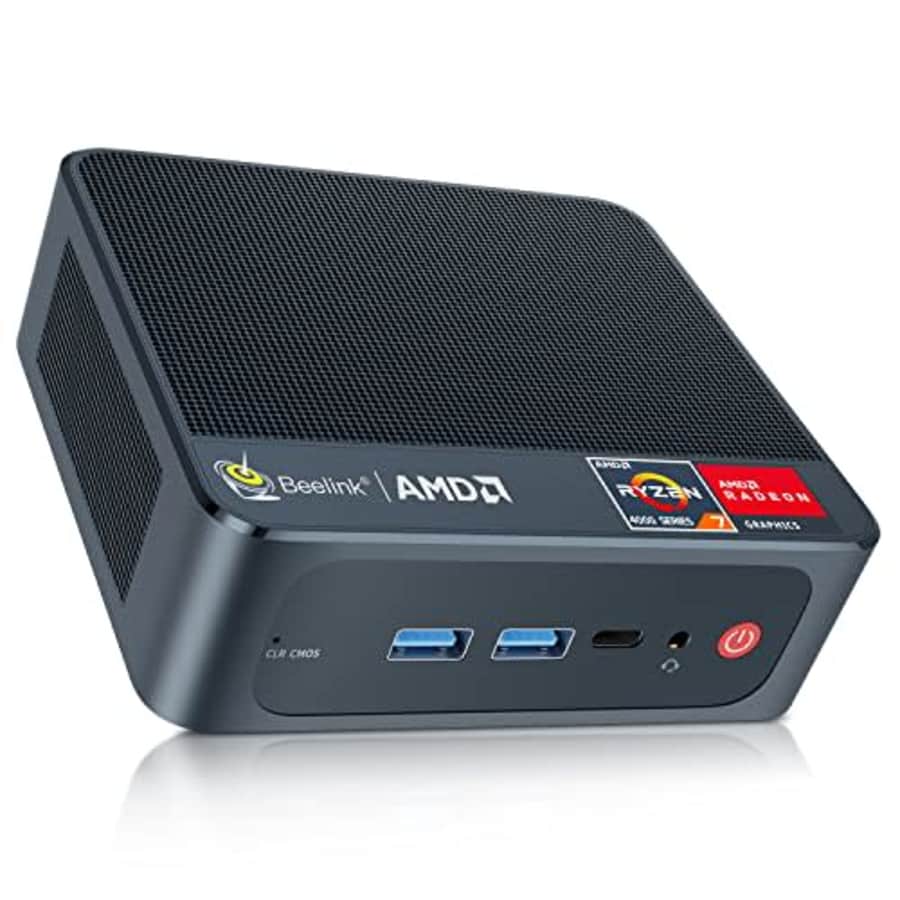 Beelink Mini PC AMD Ryzen 7 4700U Up to 4.1GHz 8C/8T,SER4 16GB RAM 500GB SSD Graphics 7core 1600 for $349