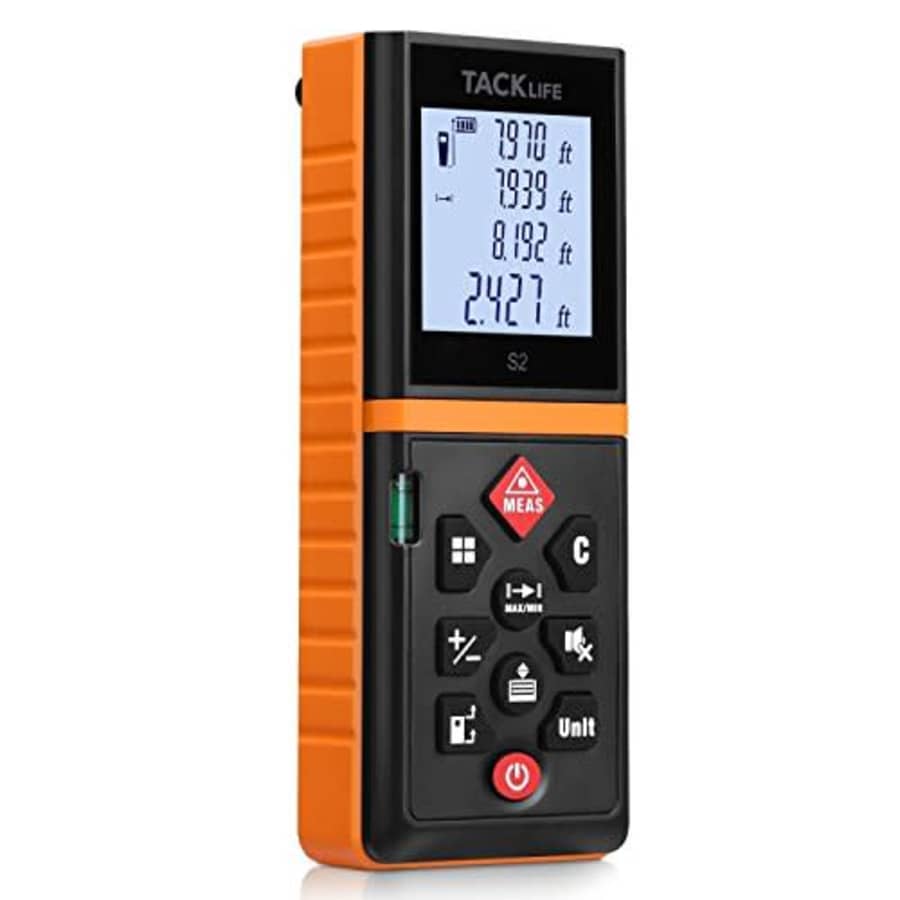 Tacklife Advanced Laser Measure 131 Ft Digital Laser Tape Measure with Mute Function Laser for $40 Tacklife Advanced Laser Measure 131 Ft Digital Laser Tape Measure with Mute Function Laser for $40