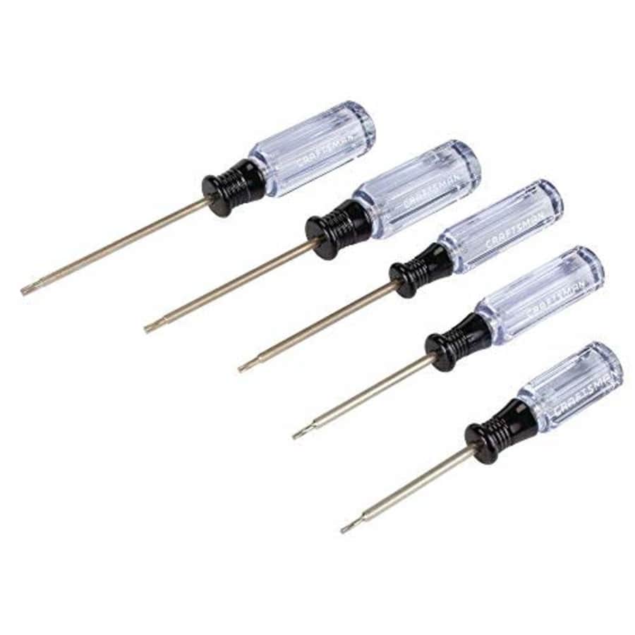 CRAFTSMAN Screwdriver Set, Mini-Torx, 5-Piece (CMHT65049) for $27