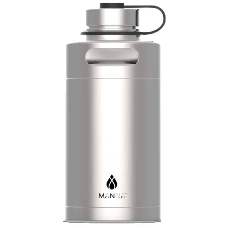Manna 64-oz. Double Wall Vacuum-Sealed Stainless Steel Keg Growler for $37