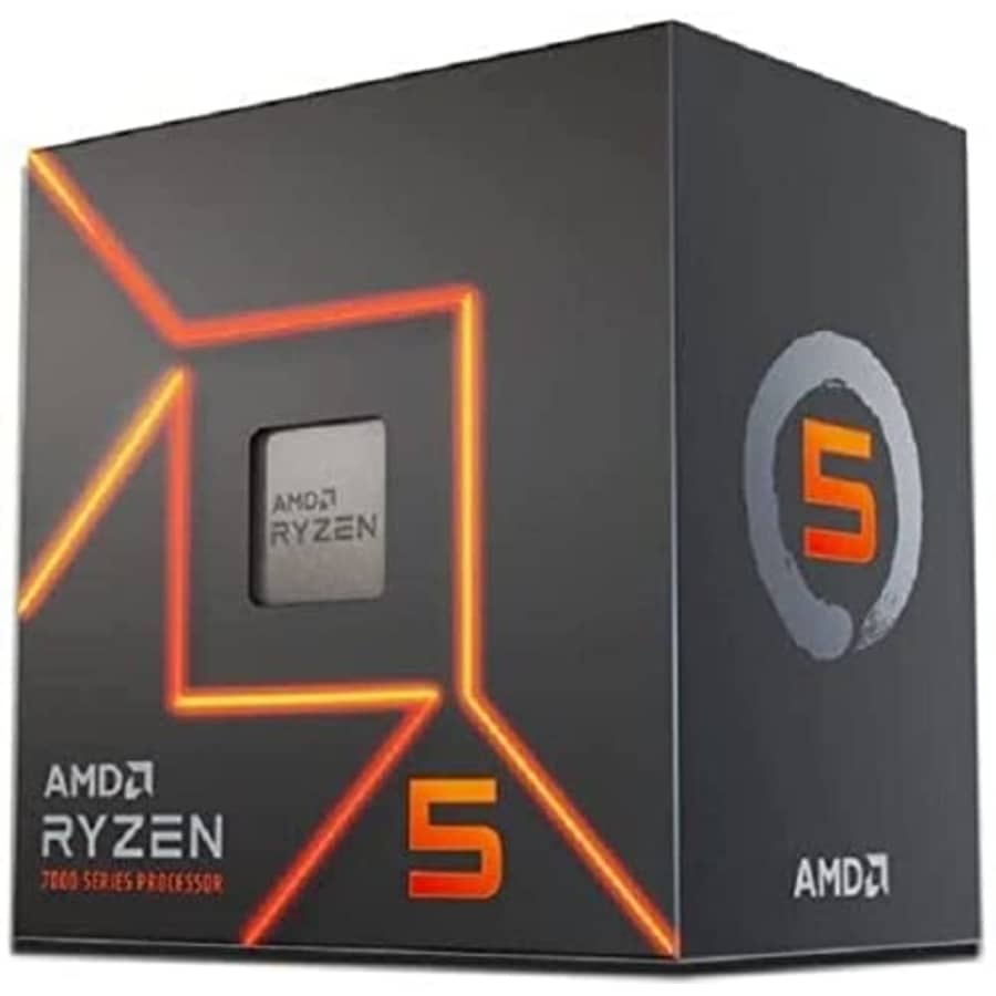 AMD Ryzen 5 7600 6-Core, 12-Thread Unlocked Desktop Processor for $182