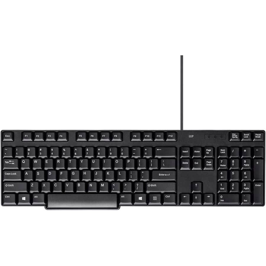 Monoprice USB Keyboard for $13