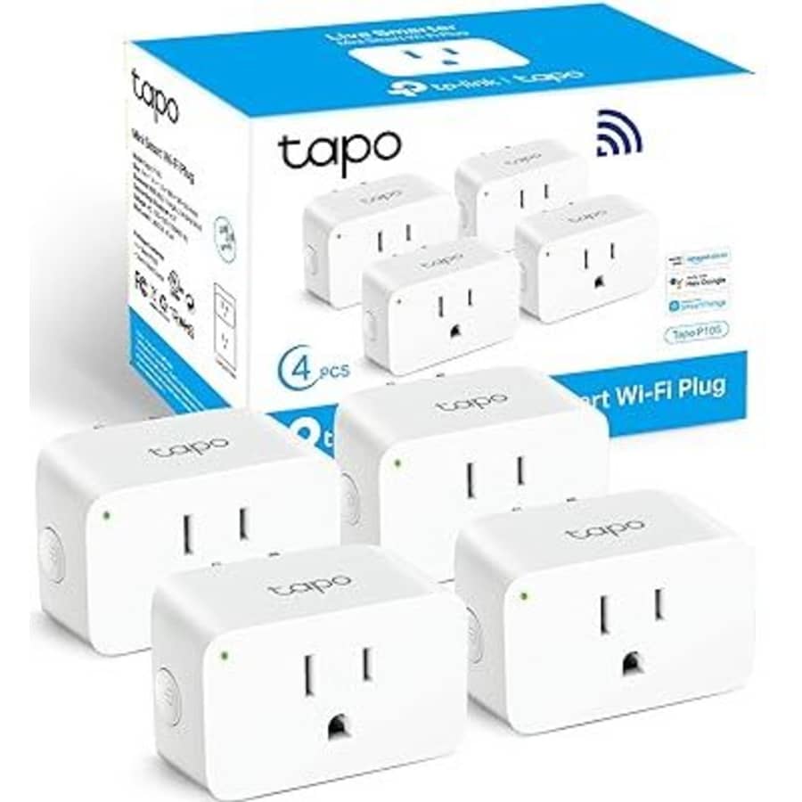 TP-Link Tapo 15A Mini Smart Plug 4-Pack: $20 TP-Link Tapo 15A Mini Smart Plug 4-Pack: $20