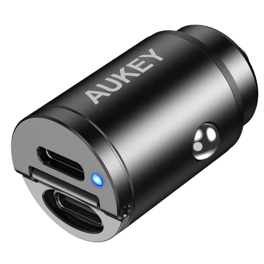 Aukey USB C Car Charger for $12 Aukey USB C Car Charger for $12