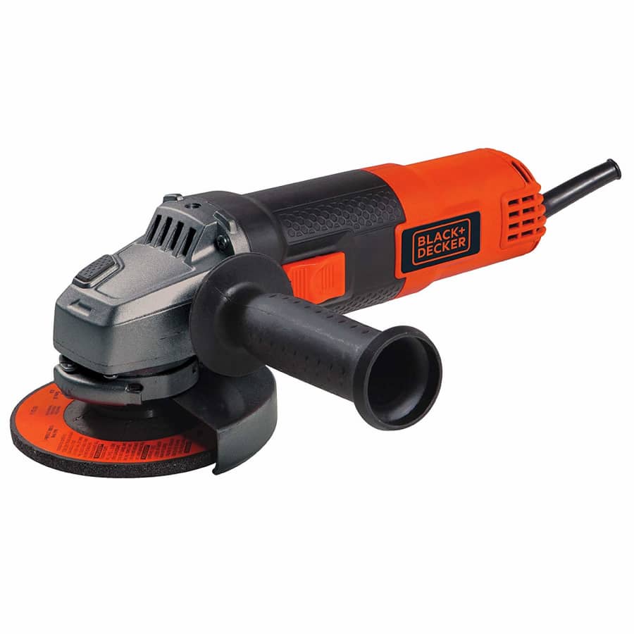 Black+Decker Black + Decker 4.5" 6A Angle Grinder Tool for $35