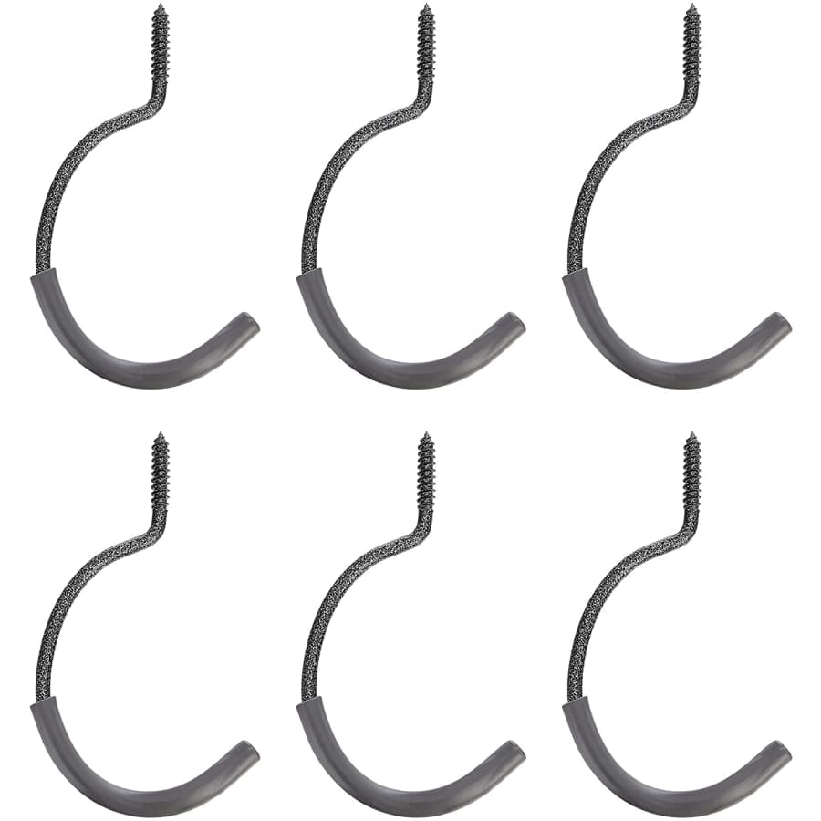AmazonBasics Multi-Purpose J Hook 6-Pack for $10