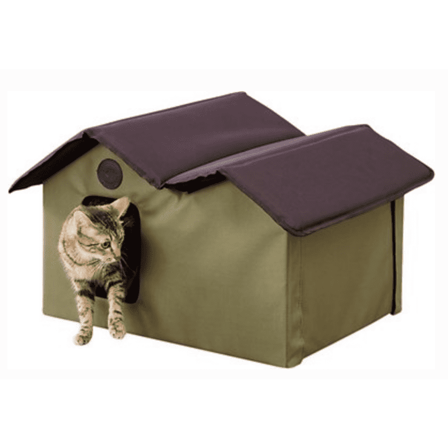 K&H Extra-Wide Outdoor Unheated Kitty House for $34 at checkout