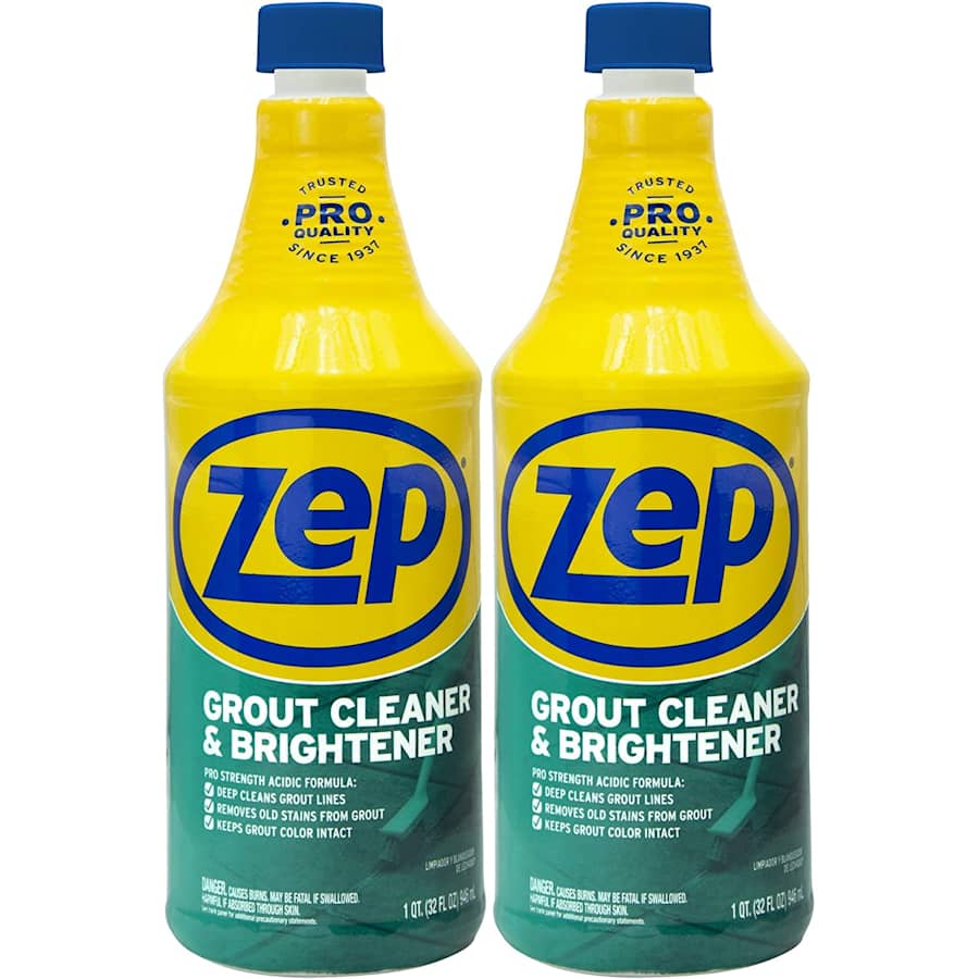 Zep 32-oz. Grout Cleaner and Brightener 2-Pack for $21 Zep 32-oz. Grout Cleaner and Brightener 2-Pack for $21