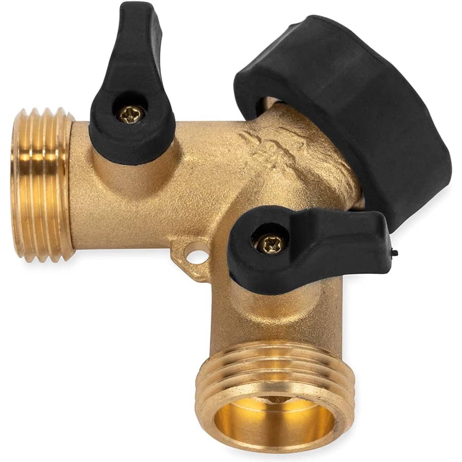 Camco Brass Shut-Off Y Valve for $19 Camco Brass Shut-Off Y Valve for $19