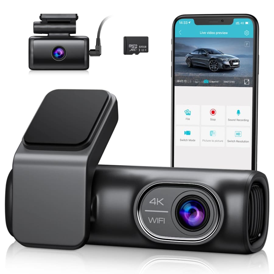 Ombar DC42 Dual Dash Cam for $90