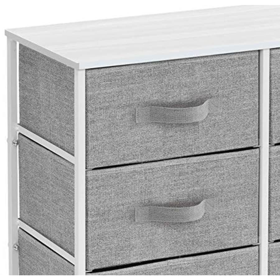 Sorbus Dresser with 8 Drawers - Furniture Storage Chest Tower Unit for Bedroom, Hallway, Closet, for $63