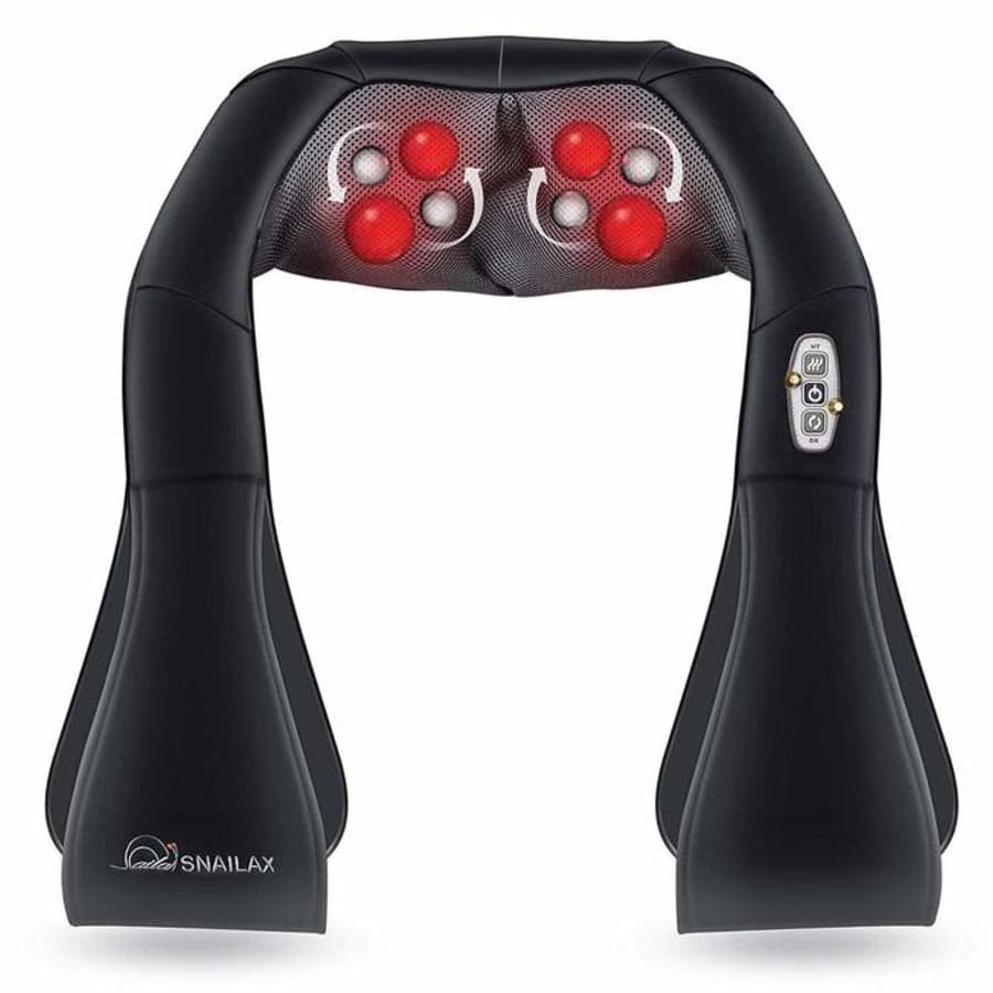 SNAILAX Shiatsu Neck Massager for $30