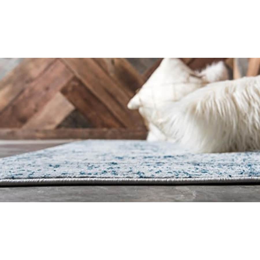 Unique Loom Sofia Collection Traditional Vintage Runner Rug, 2' x 9' 10", Light Blue/Navy Blue for $34 Unique Loom Sofia Collection Traditional Vintage Runner Rug, 2' x 9' 10", Light Blue/Navy Blue for $34