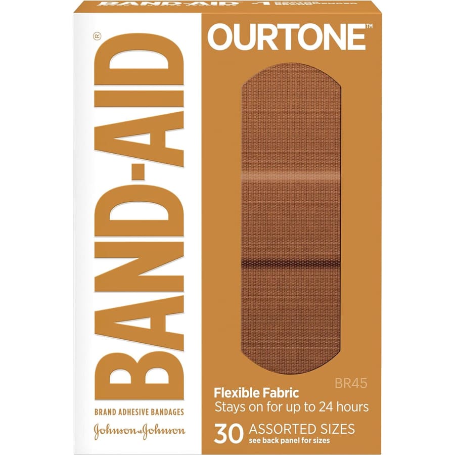 Band-Aid OurTone Flexible Fabric Adhesive 30-Pack for $4 Band-Aid OurTone Flexible Fabric Adhesive 30-Pack for $4