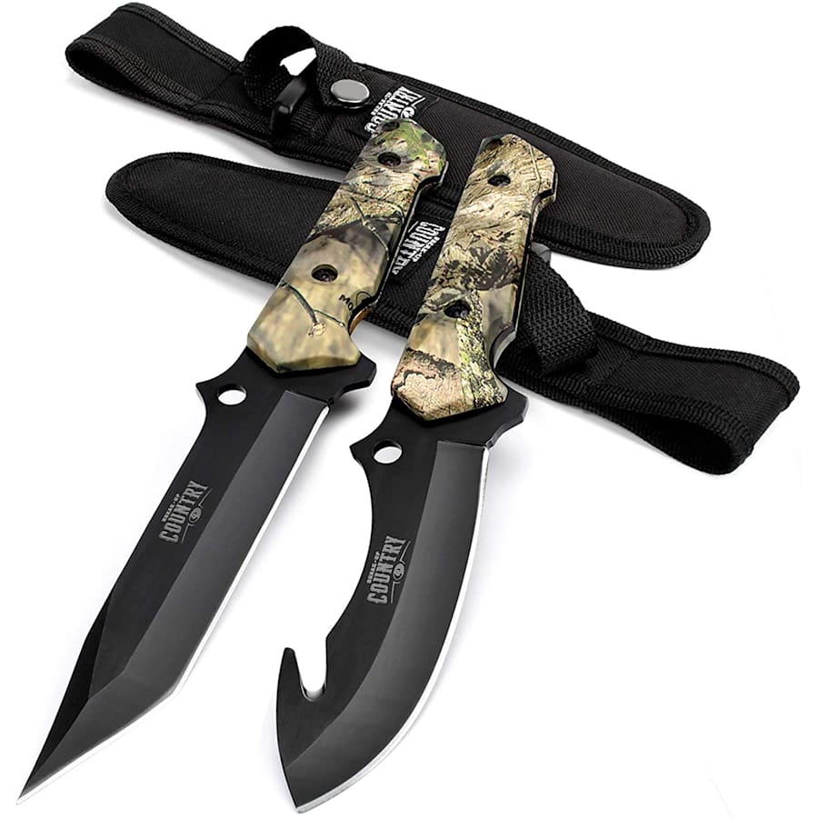 Mossy Oak Fixed Blade Hunting Knife Set for $20 Mossy Oak Fixed Blade Hunting Knife Set for $20