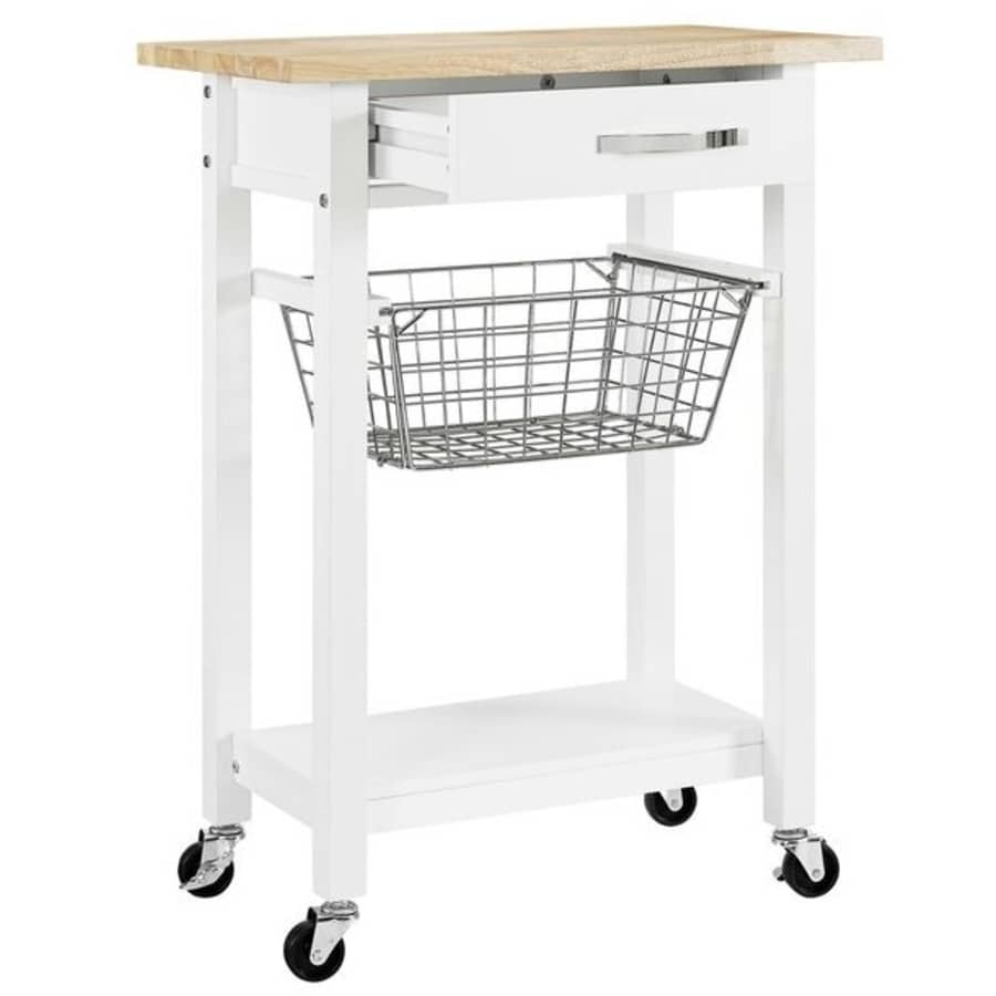 Dorel Living Mazie Multifunction Bar Cart for $59
