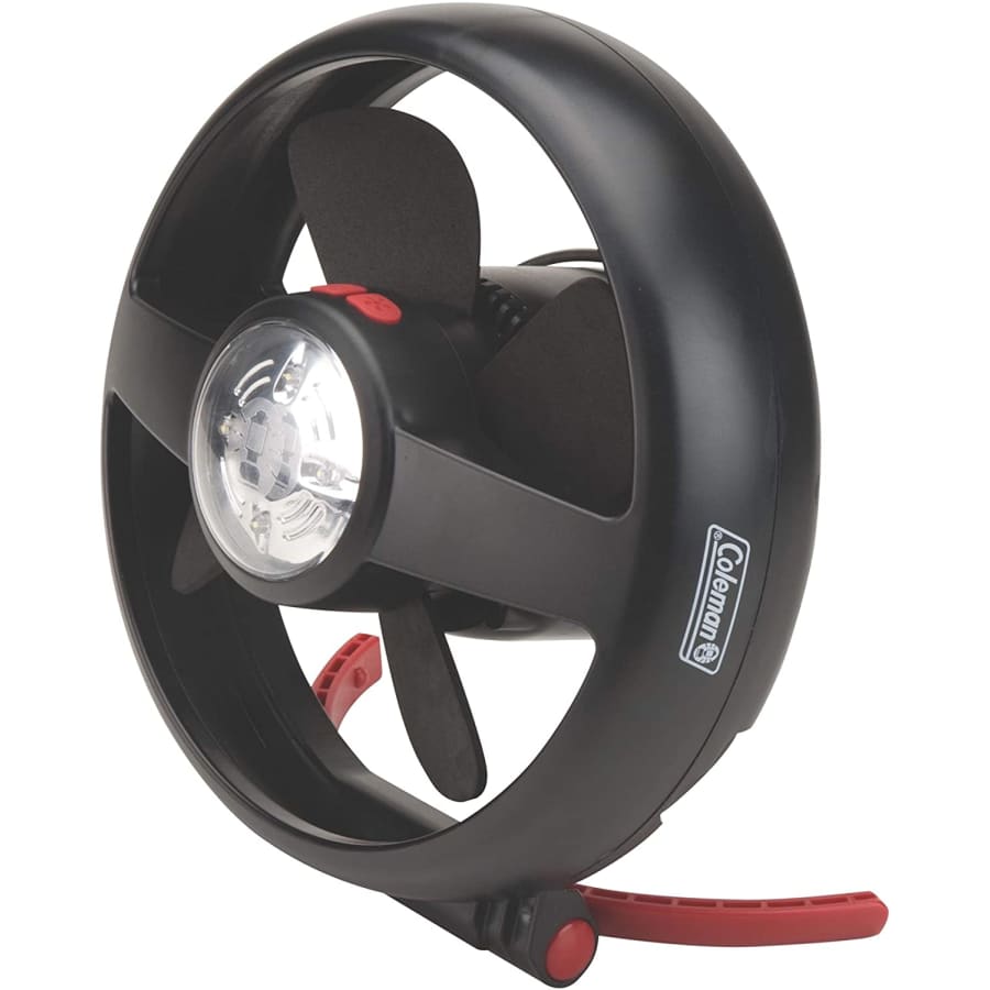 Coleman CPX Lighted Tent Fan with Stand for $44