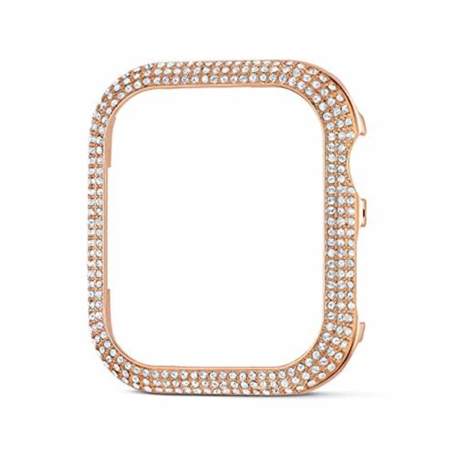 Swarovski Sparkling Smartwatch Case Compatible with Apple Watch Series 4 and 5, 40mm, Rose-Gold Tone for $49 Swarovski Sparkling Smartwatch Case Compatible with Apple Watch Series 4 and 5, 40mm, Rose-Gold Tone for $49