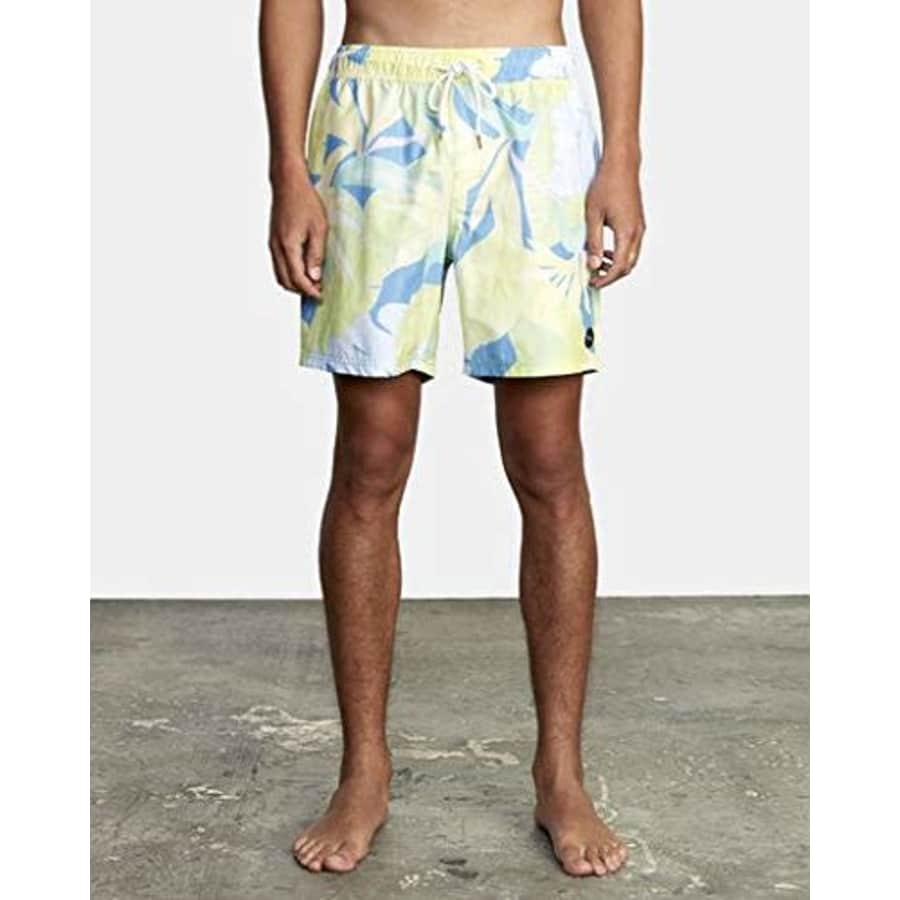 RVCA Men Controller 17" Elastic Short Grey Small for $25