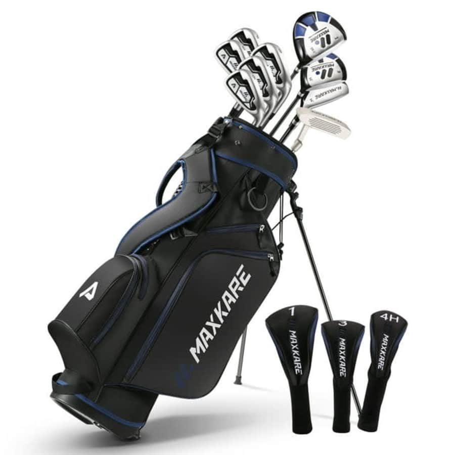 MaxKare 13pc Complete Golf Clubs Set for $185 MaxKare 13pc Complete Golf Clubs Set for $185