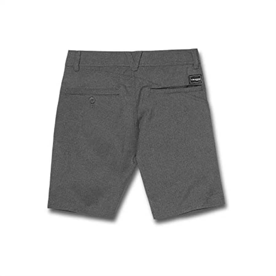 Volcom Boys' Little Kerosene Hybrid Chino Shorts, Charcoal Heather, 7X for $19