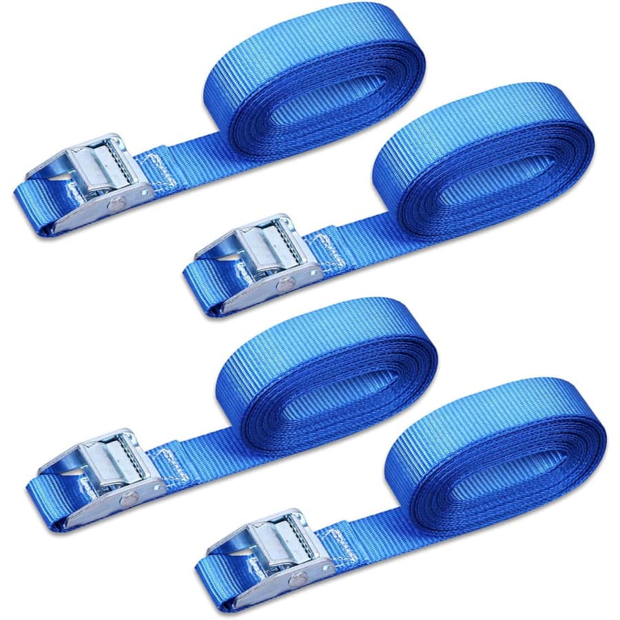 Cartman 12' x 1" Lashing Strap 4-Pack for $13