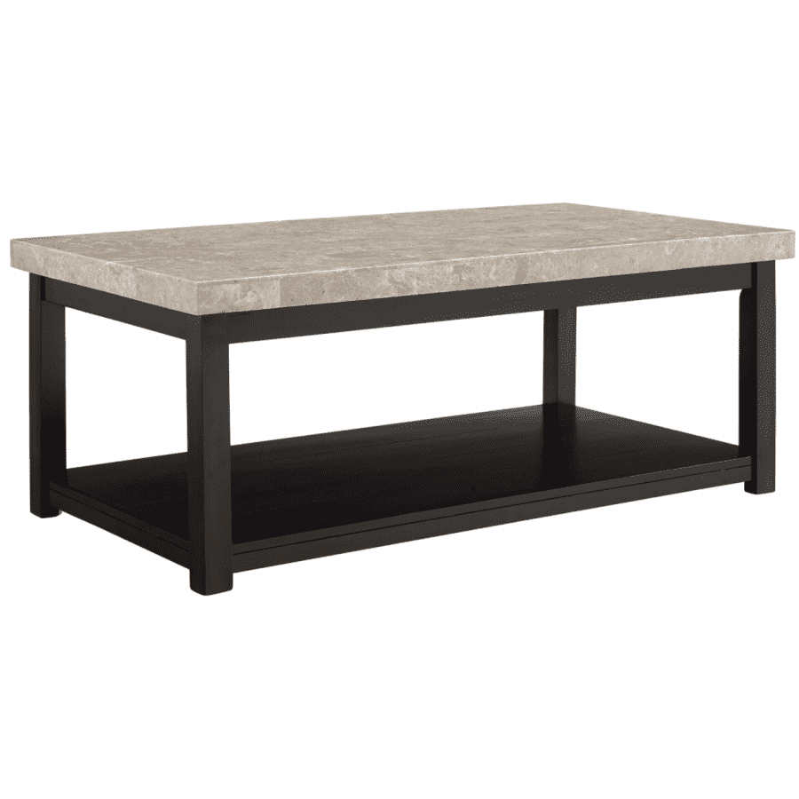 Picket House Furnishings Caleb 48" Marble-Top Coffee Table for $229 Picket House Furnishings Caleb 48" Marble-Top Coffee Table for $229