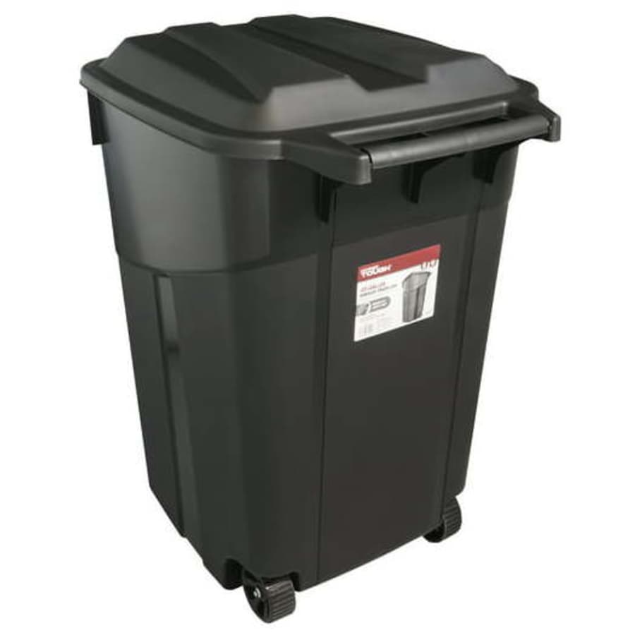 Hyper Tough 45-Gallon Wheeled Heavy Duty Plastic Garbage Can: $30 Hyper Tough 45-Gallon Wheeled Heavy Duty Plastic Garbage Can: $30