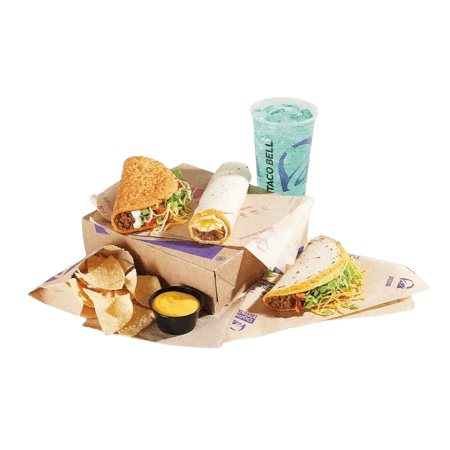 Taco Bell Luxe Cravings Box: for $7 Taco Bell Luxe Cravings Box: for $7